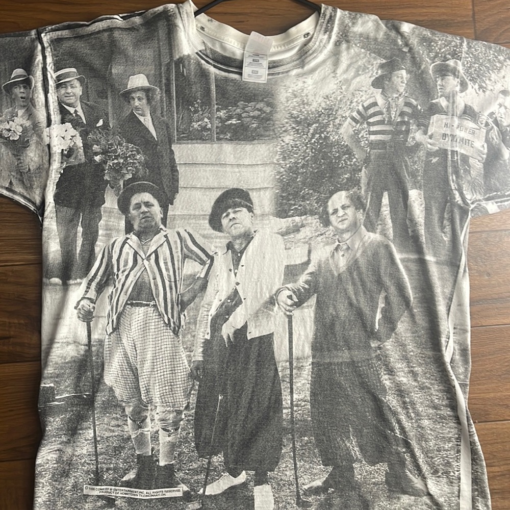 Vintage shirt three stooges @1998 size 2XXL